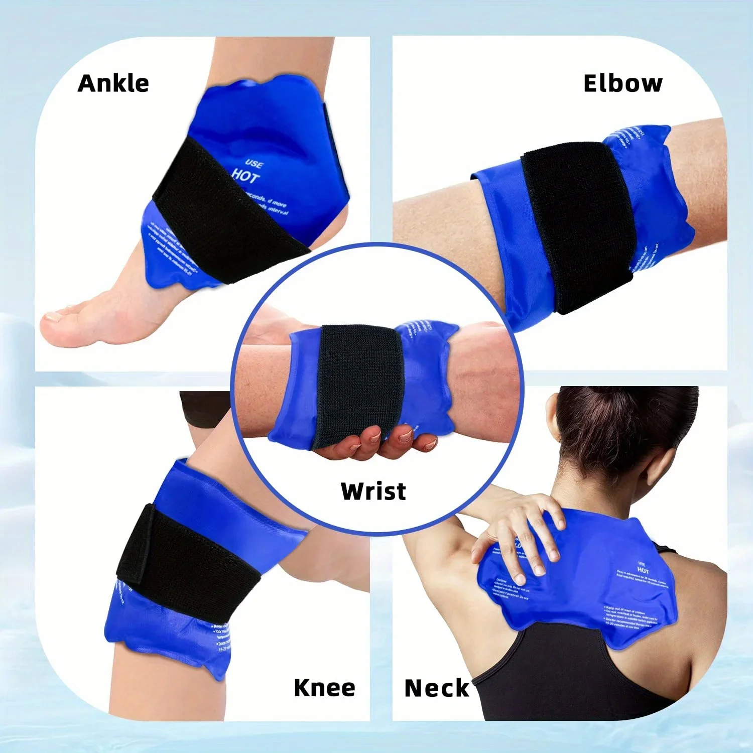 لفافة ثلج قابلة لإعادة الاستخد - مراجعة Health Wellness Activities وسعره